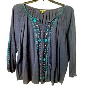 Sonoma Women’s 2XL Navy Shirt